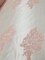 1 Yard Pink French Floral Mesh Lace Fabric for Bridal Dresses and Decor 50/54 Inch Width